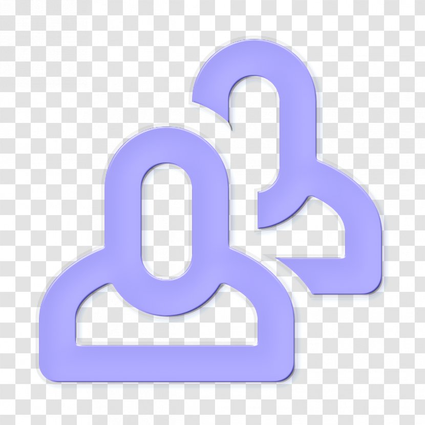 Users Icon - Violet - Number Symbol Transparent PNG