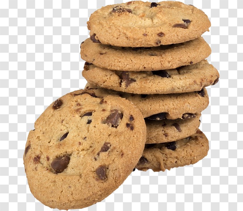 Chocolate Chip Cookie Oatmeal Raisin Cookies - Dough - Biscuit Transparent PNG