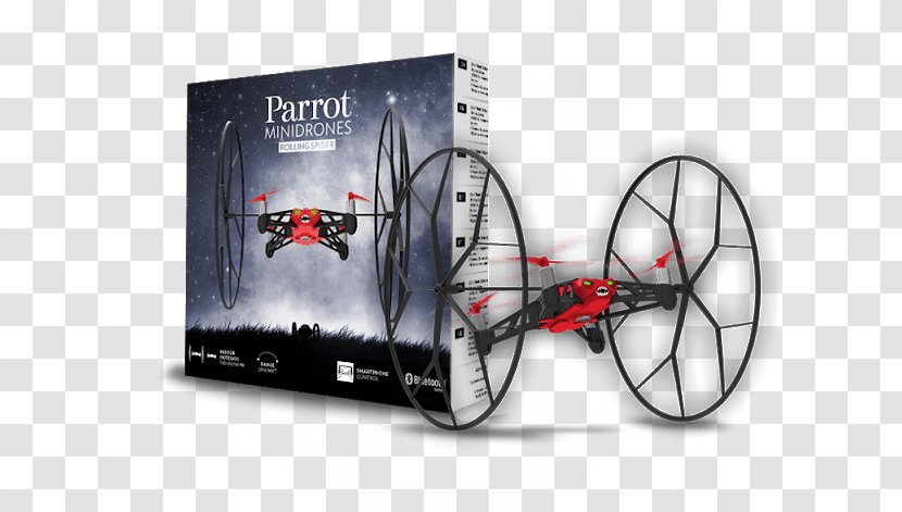 Parrot Rolling Spider Bebop Drone 2 MiniDrones AR.Drone - Toy - Samsung Virtual Reality Headset Funny Transparent PNG