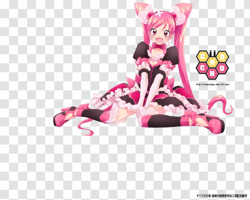 Nozomi Yumehara Pretty Cure Bunbee Hibiki Hojo Yuko Omori - Tree - Flower Transparent PNG