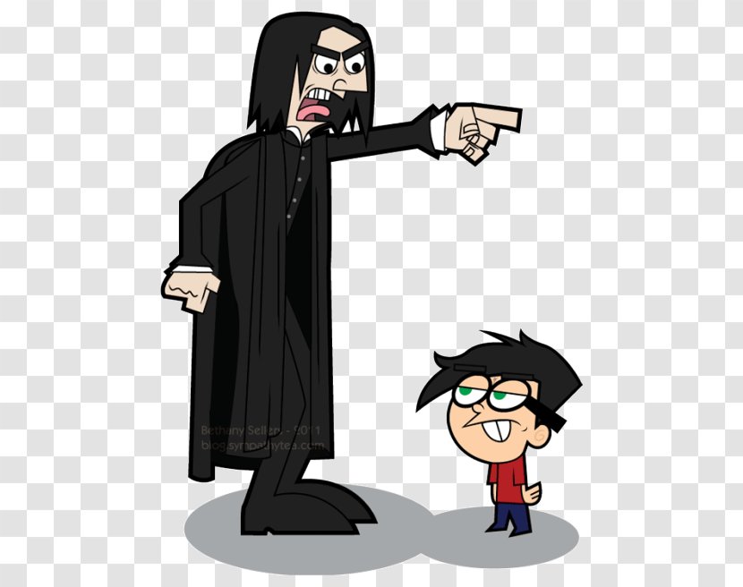 Mr. Crocker Professor Severus Snape Fan Art Drawing - Deviantart - Timmy The Tooth Transparent PNG