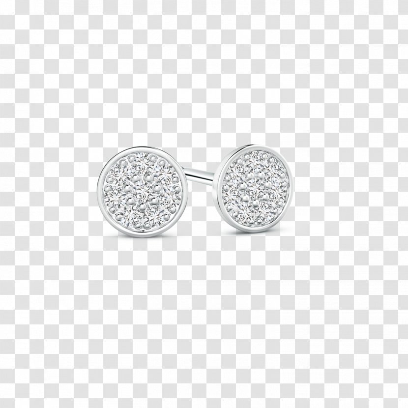 Earring Cufflink Body Jewellery Silver - Platinum Transparent PNG