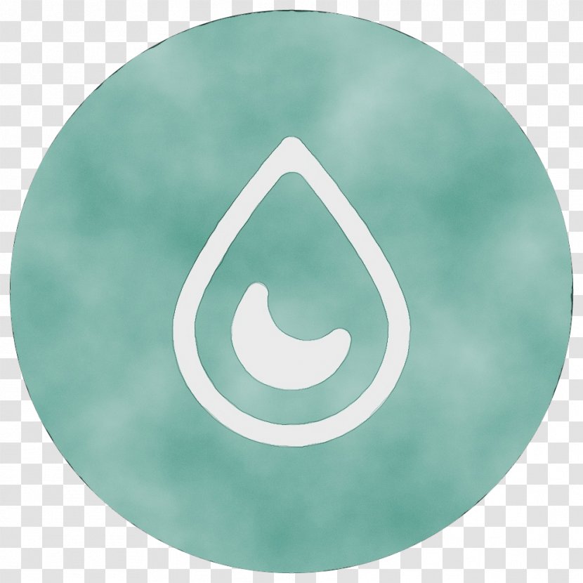 Green Symbol Turquoise - Paint - Plate Teal Transparent PNG
