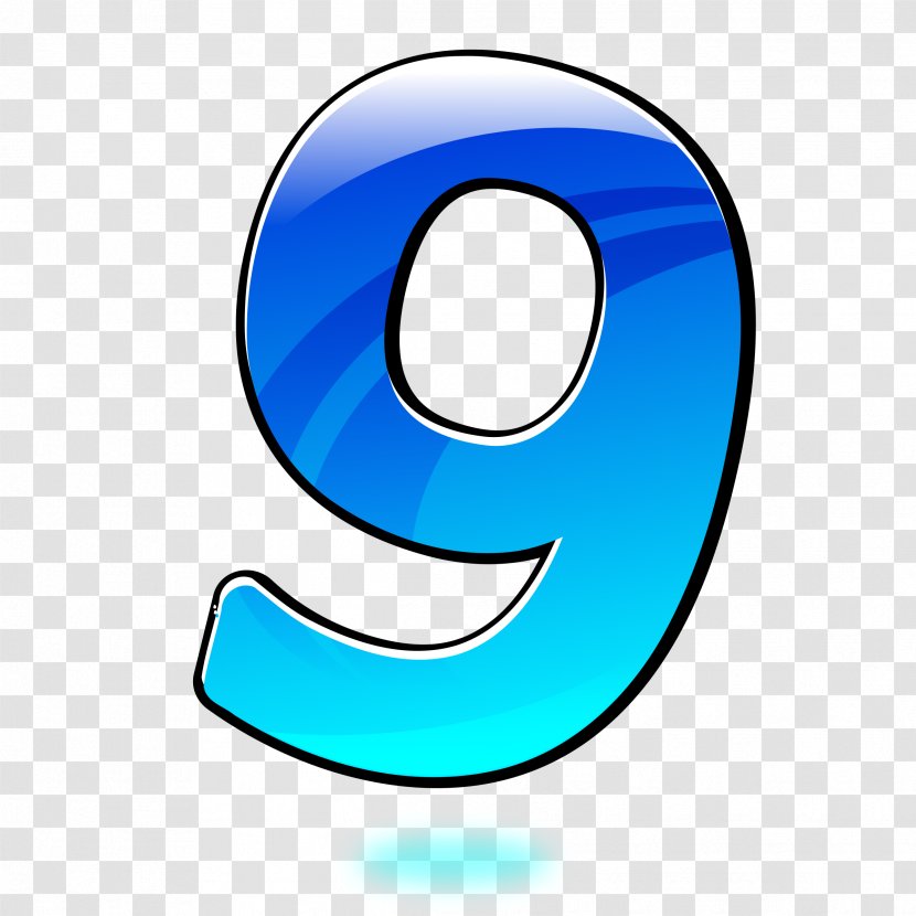 Number Clip Art - Symbol - 9 Cliparts Transparent PNG