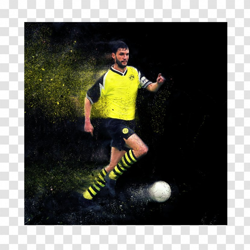 Football Player Borussia Dortmund Kunstdruck - Personal Protective Equipment Transparent PNG