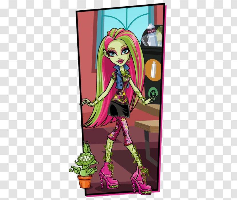Lagoona Blue Monster High Spectra Vondergeist Daughter Of A Ghost Doll Original Ghouls Collection - Mattel Neighthan Rot - Rosin Transparent PNG
