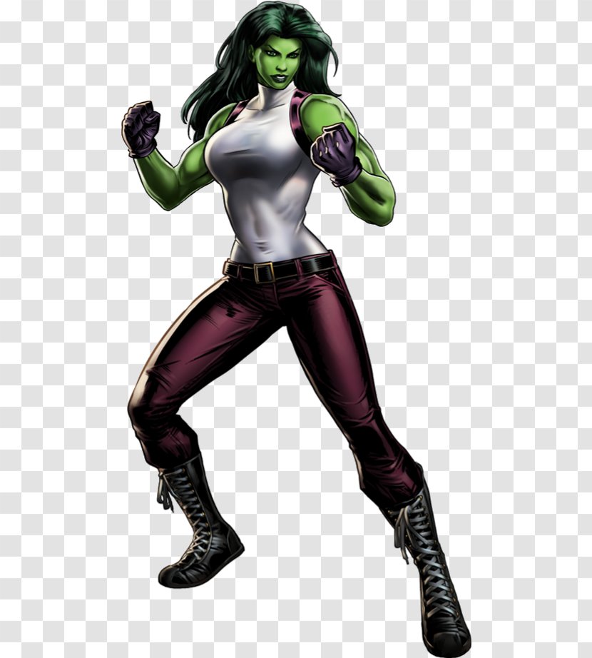 She-Hulk Amadeus Cho Carol Danvers Spider-Man - Watercolor - She Hulk Transparent PNG
