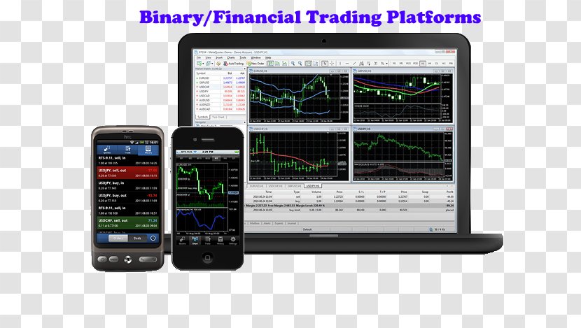 MetaTrader 4 Electronic Trading Platform Binary Option Foreign Exchange Market - Gadget Transparent PNG