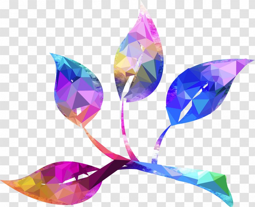 Purple Leaf - Magenta Transparent PNG