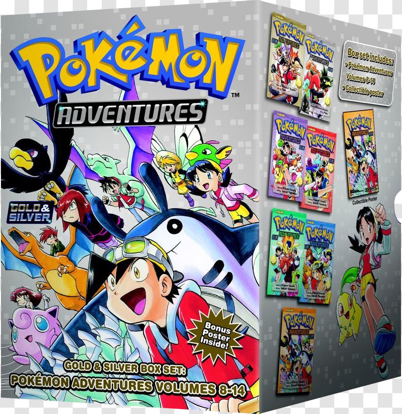 Pokémon Gold And Silver FireRed LeafGreen Pokemon Adventures, Volume 14 Ruby Sapphire Red Blue - Frame - Yolo Board Adventures Transparent PNG