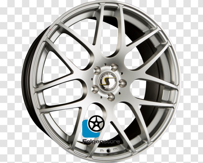 Alloy Wheel Autofelge Silver Spoke Hubcap - Industrial Design Transparent PNG