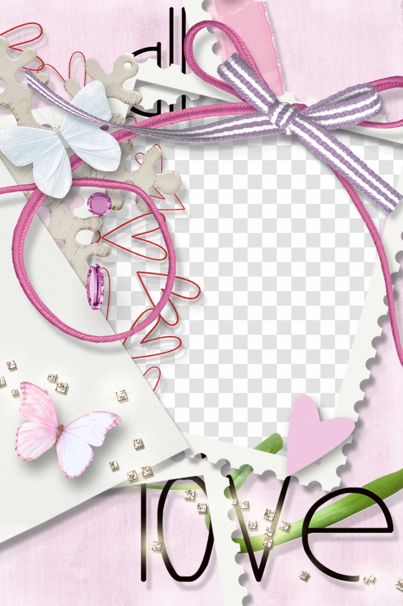 Love Picture Frame Photography Romance - Ribbon - Mood Pictures Transparent PNG