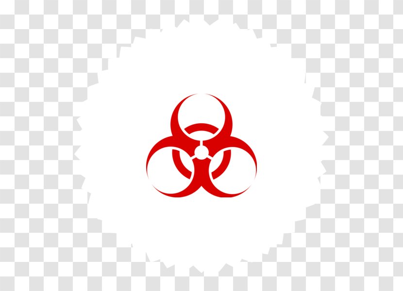 Biological Hazard Sticker Symbol Decal - Banner - Asbestos Badge Transparent PNG