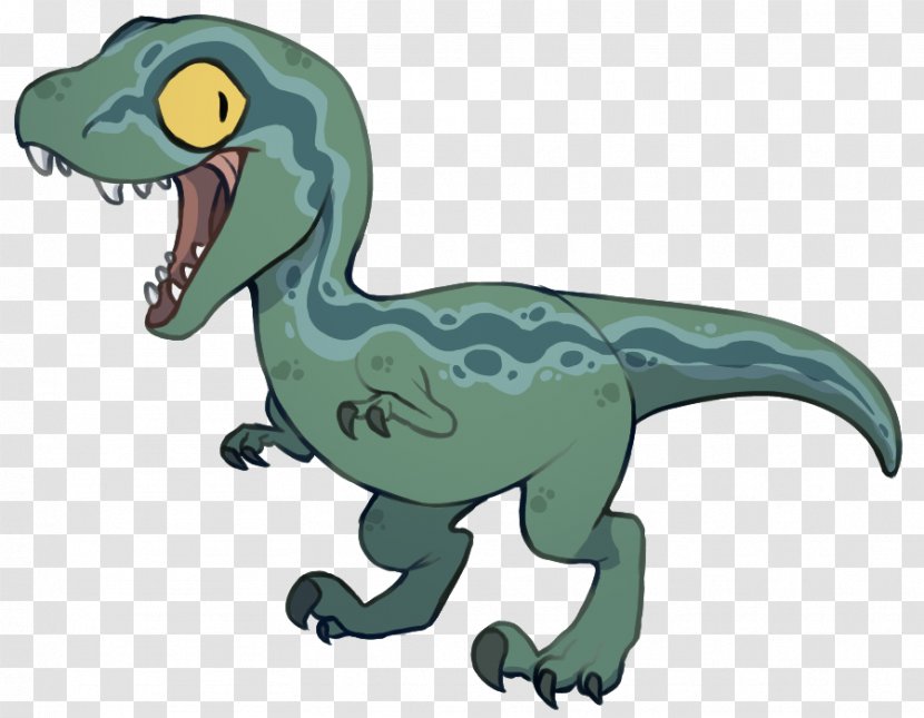 Velociraptor Dinosaur Tyrannosaurus Jurassic Park Drawing World Fallen Kingdom Cute Transparent Png