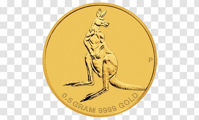 Gold Coin Perth Mint Sovereign - Metal Transparent PNG