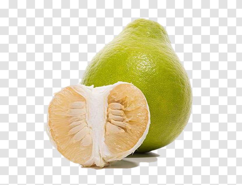 Persian Lime Pomelo Grapefruit Citrus Maxima U2018Shatianu2019 - Bergamot Orange - Delicious Material Picture Transparent PNG