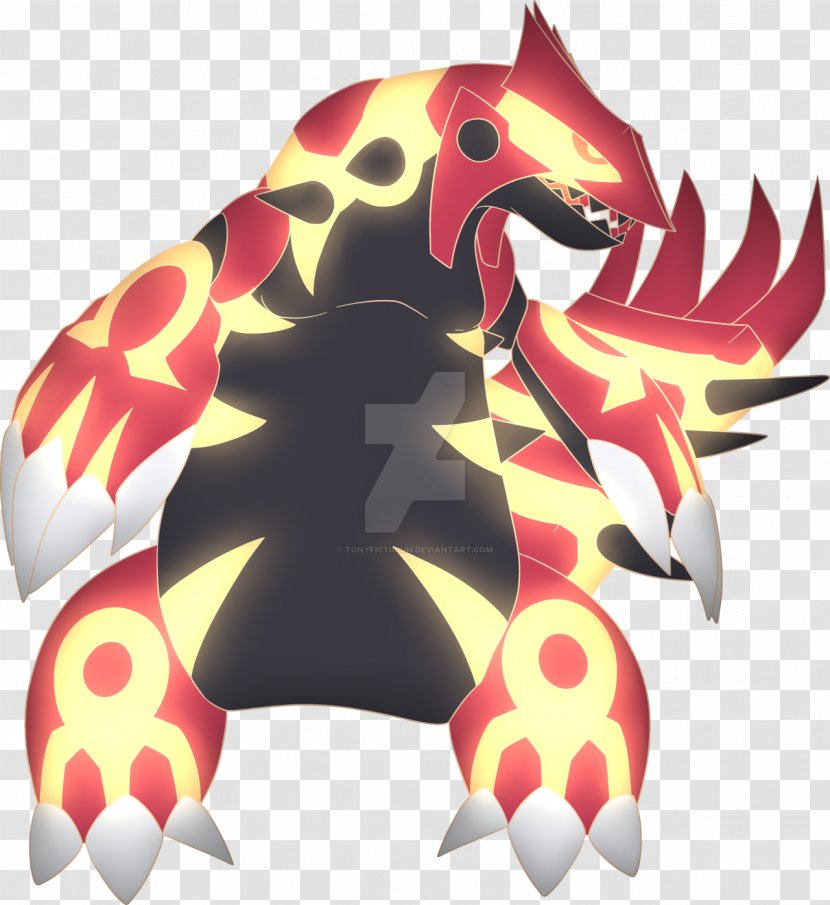 Groudon Pokémon Omega Ruby And Alpha Sapphire Kyogre - Fictional Character - Digital Art Transparent PNG