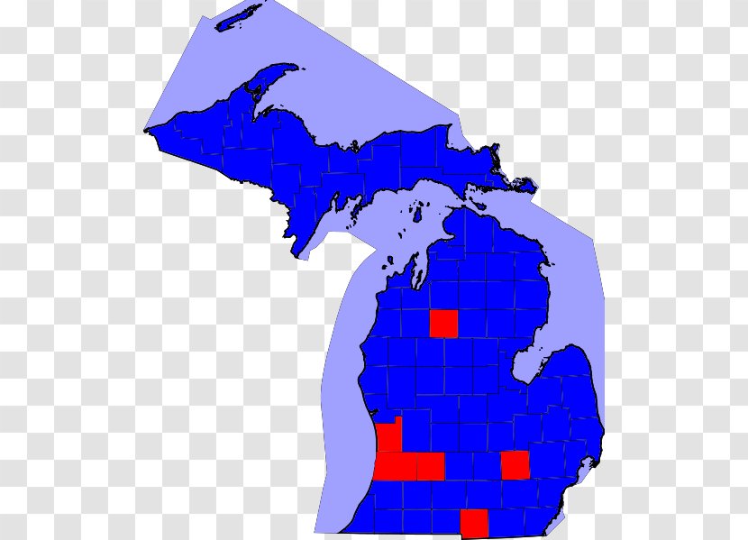 Macomb County, Michigan Benzie Alcona Clinton Charlevoix - Election - Map Transparent PNG