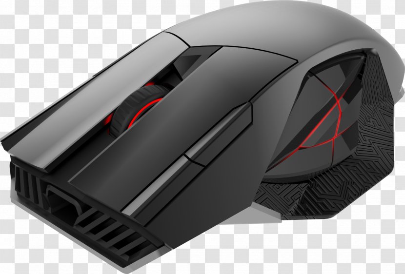 Computer Mouse Republic Of Gamers ASUS ROG Spatha Video Game - Laser Transparent PNG