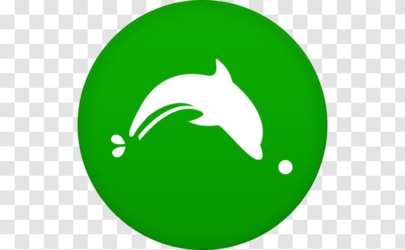 Grass Leaf Symbol Sphere - Dolphin Browser Transparent PNG