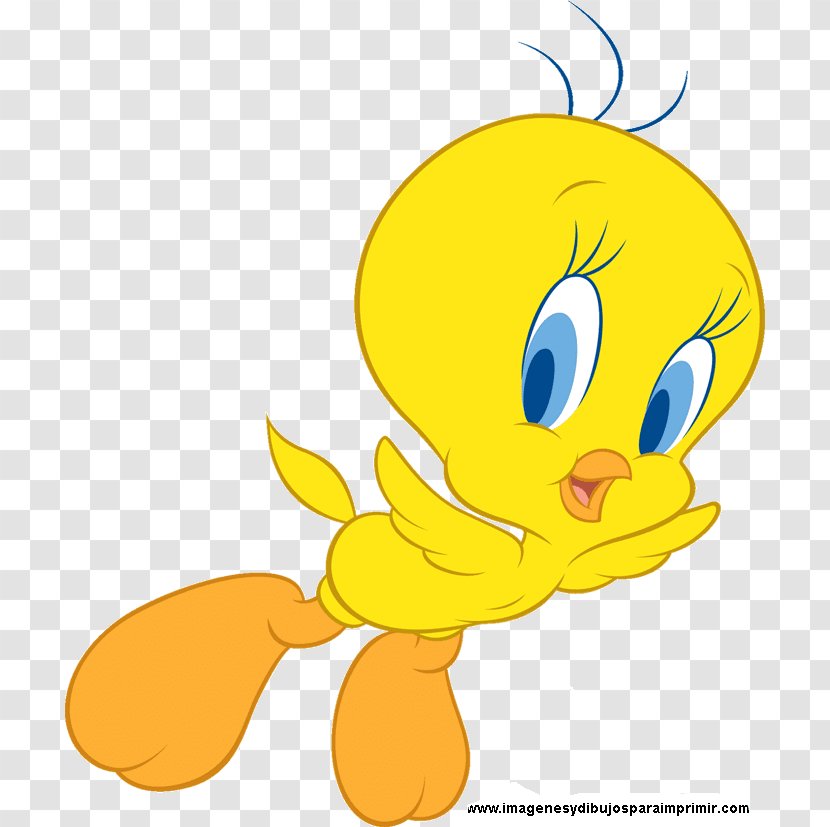 Tweety Bird Sylvester Looney Tunes Clip Art - Cartoon Transparent PNG