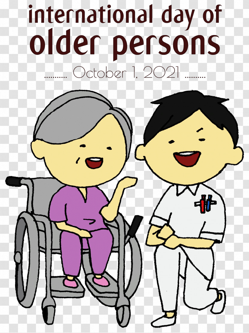 International Day For Older Persons Older Person Grandparents Transparent PNG