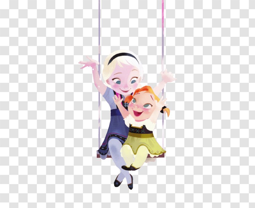 Elsa Anna Kristoff Olaf Clip Art - Cartoon Transparent PNG