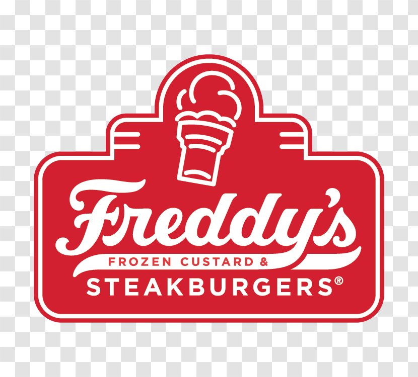 Freddy's Frozen Custard & Steakburgers Logo Hamburger Restaurant Ice Cream - Signage Transparent PNG