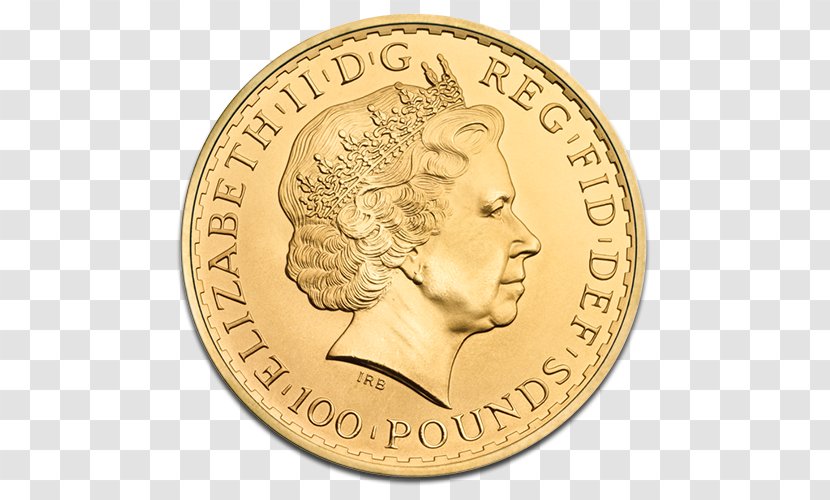 Britannia Bullion Coin Gold - Money Transparent PNG