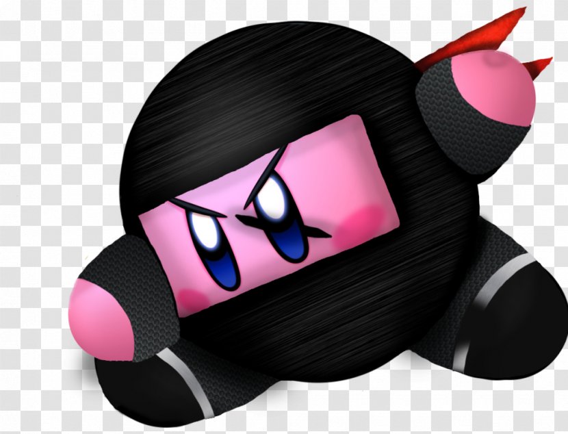 Cubic Ninja Kirby Wii Hat - Paper Transparent PNG