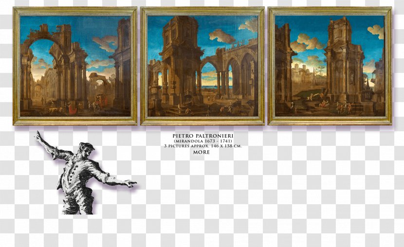 Art Painting Capriccio Panini Codazzi - Paint Transparent PNG