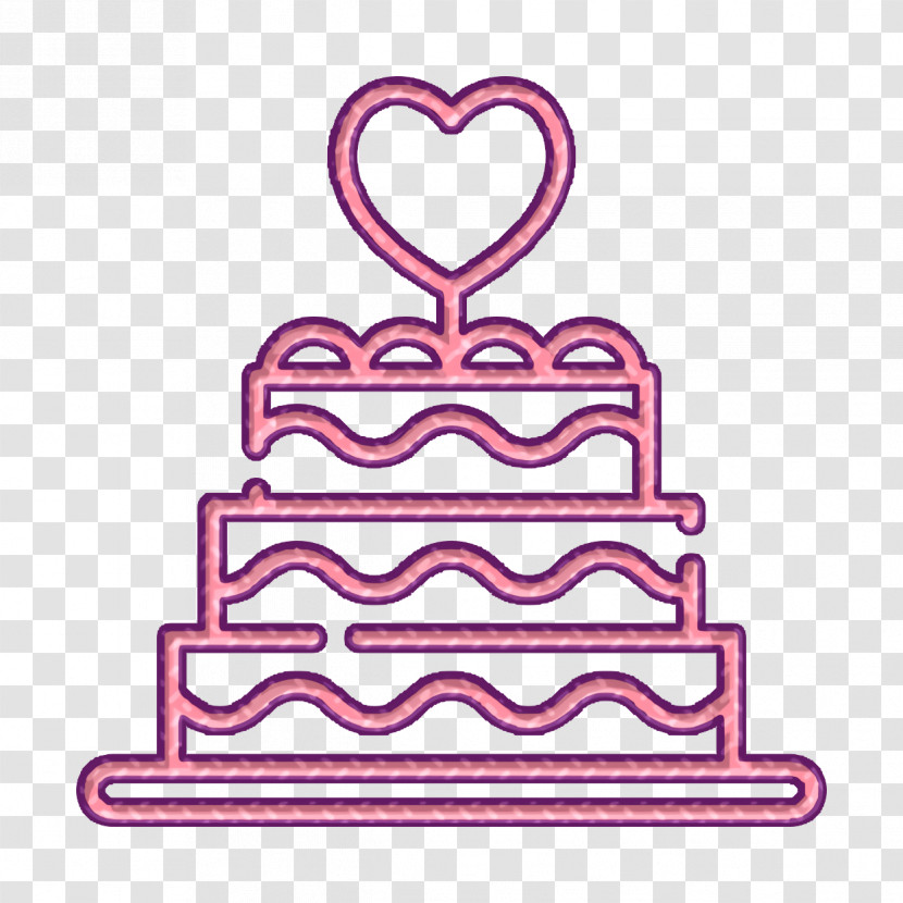 Love Icon Cake Icon Transparent PNG