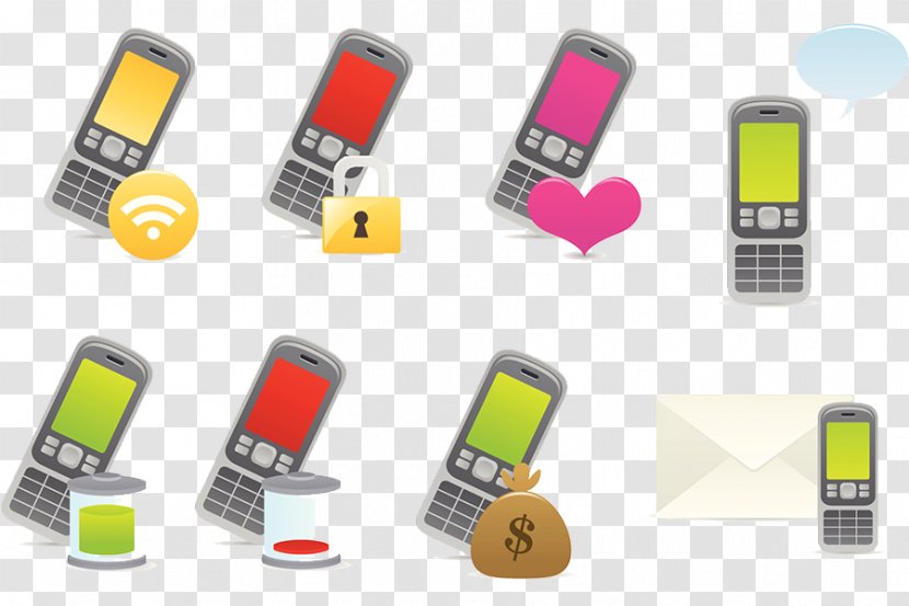 Smartphone Feature Phone Icon - Electronic Device Transparent PNG
