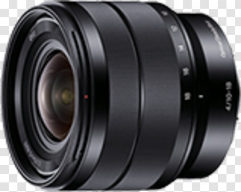 Sony Alpha 6300 E 10-18mm F4 OSS Wide-Angle Zoom F/4.0 E-mount Camera Lens Transparent PNG