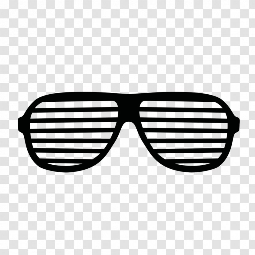 Shutter Shades Sunglasses Stock Photography Royalty-free - Black Transparent PNG