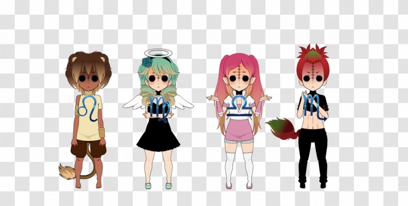 DeviantArt Zodiac Dolls Human Behavior Kisekae Set System - Heart - Limited Time Transparent PNG