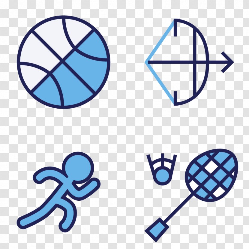 Logo Sport - 3d Computer Graphics - Badminton Basketball Running Sports Transparent PNG