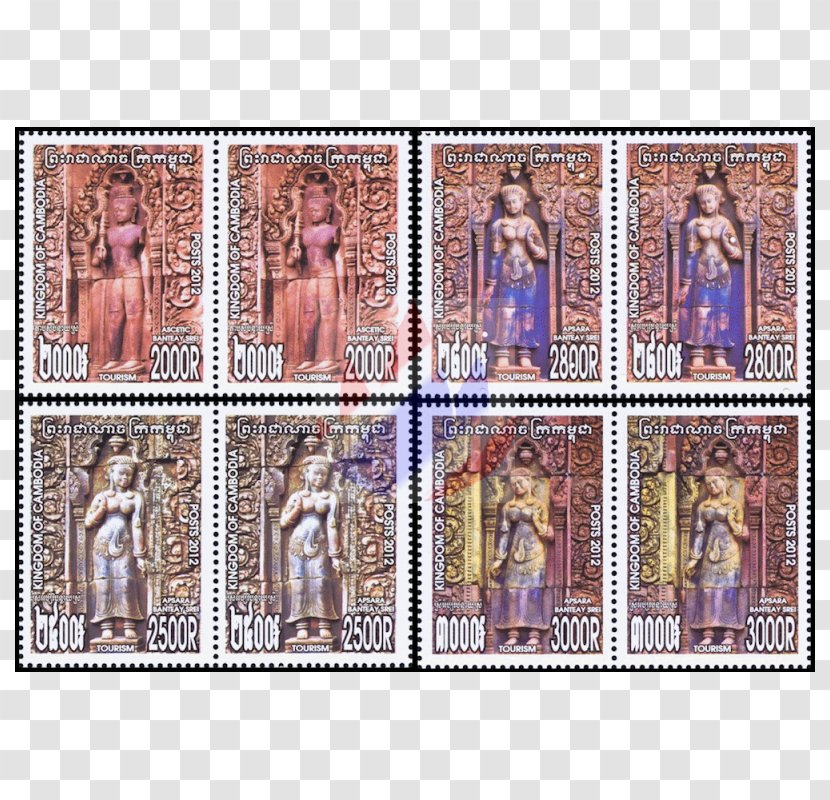 Banteay Srei Postage Stamps Mail Transparent PNG