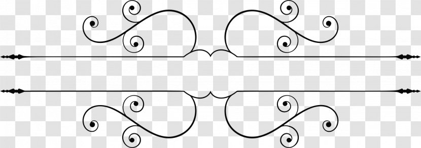 Line Art Drawing /m/02csf Clip - Symmetry - Devider Transparent PNG