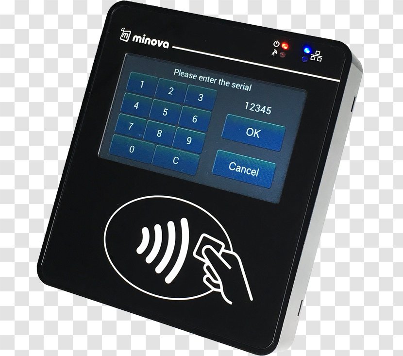 Contactless Payment Smart Card Radio-frequency Identification Reader Near-field Communication - Display Device - ACCESS CONTROL Transparent PNG