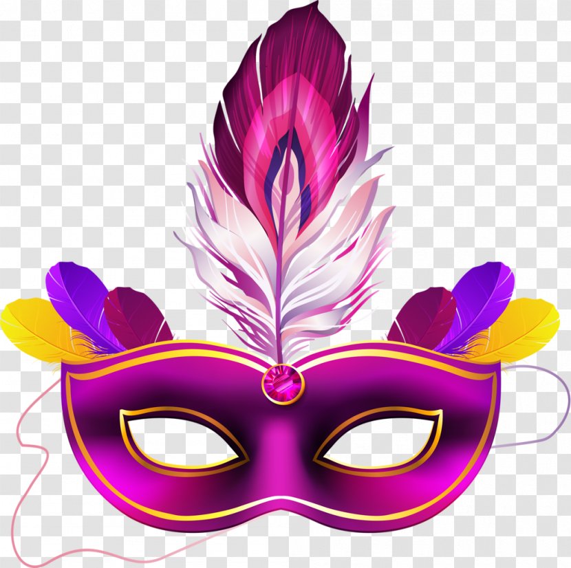 Brazilian Carnival In Rio De Janeiro Mask - Party Transparent PNG