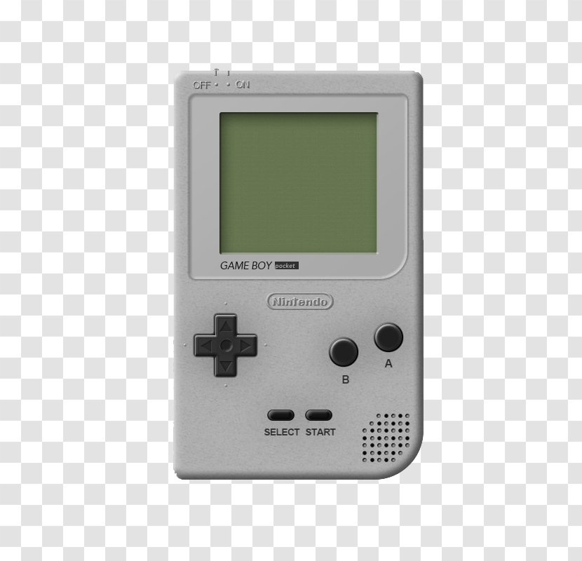 Nintendo Game Boy Pocket Handheld Console Video - Nintendo's Gray Transparent PNG