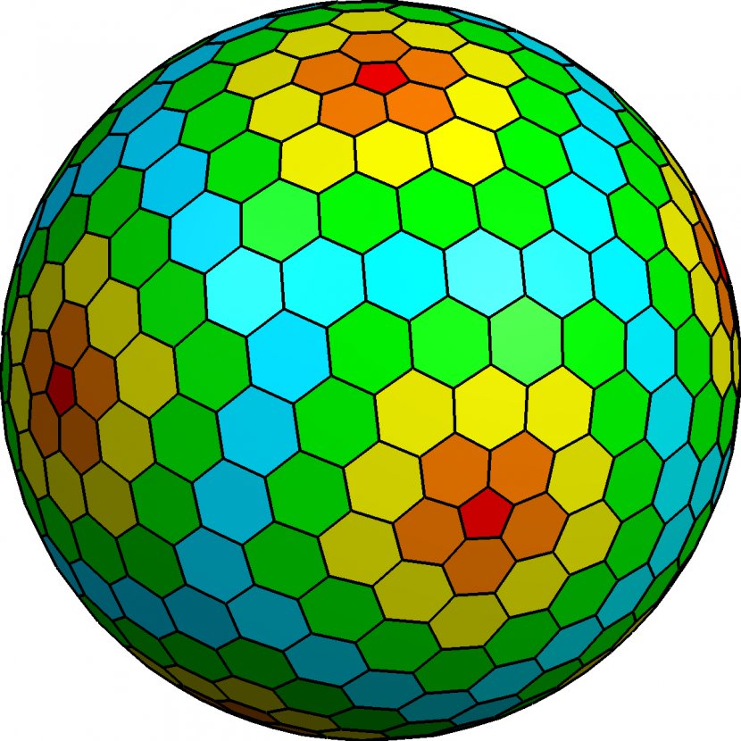 Goldberg Polyhedron Sphere Konvex Polyeder Pentagon - Face - Bill Transparent PNG