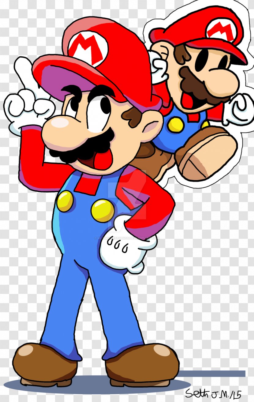 Mario & Luigi: Paper Jam Superstar Saga Super Bros. - Cartoon - Luigi Transparent PNG