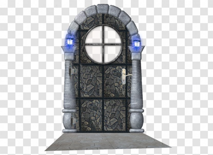 Door Clip Art - Gate - Blue Stone Transparent PNG