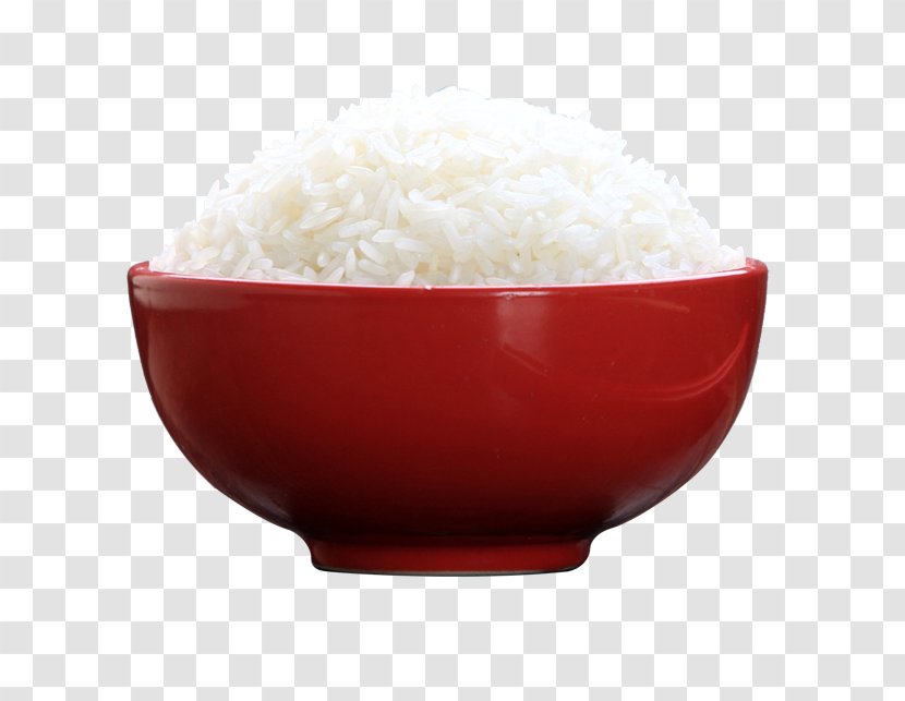 Bowl Chinese Cuisine Cooked Rice - Tableware - A Of Transparent PNG