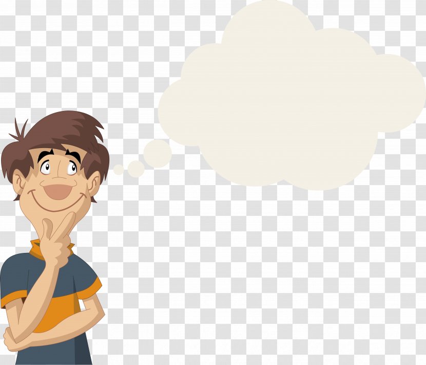 Cartoon Character - Tree - Thinking Characters Transparent PNG