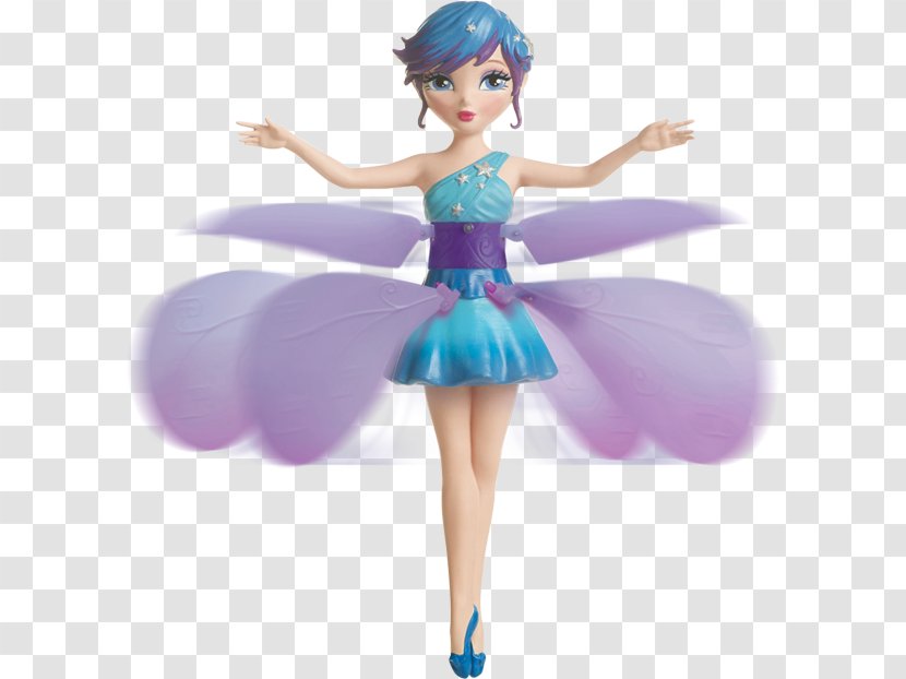 Flutterbye Flying Flower Fairy Doll Toy Game Transparent PNG