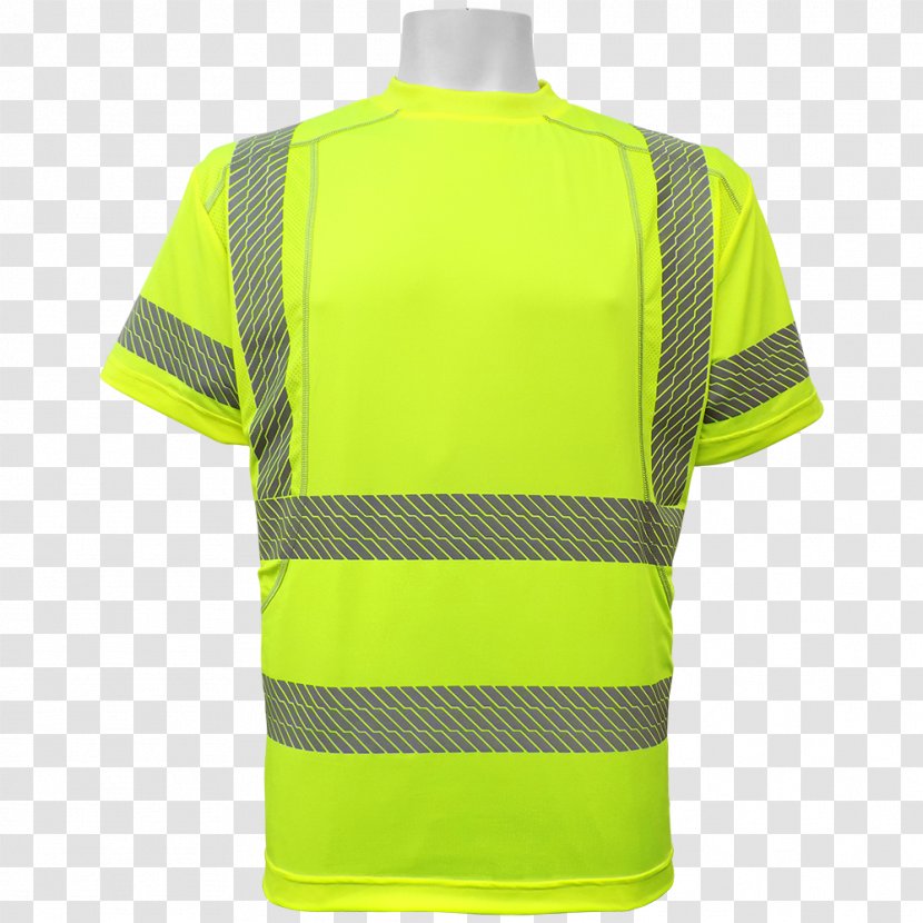 T-shirt Glove Jersey Gilets High-visibility Clothing - Tshirt - Safety Vest Transparent PNG