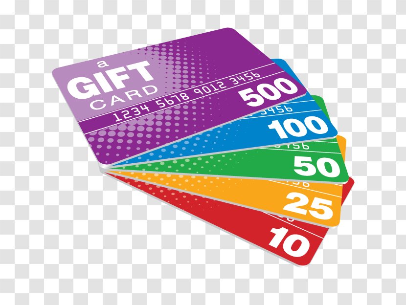 Gift Card Stored-value Credit Discounts And Allowances - Service - Pvc Transparent PNG